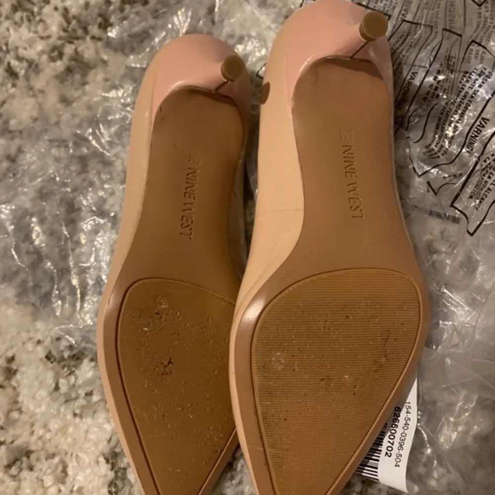Nine West Light Pink Heels 5M